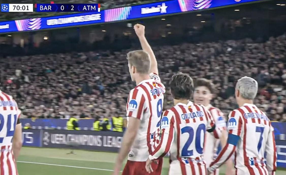 14场7球，巴萨是瑟洛特职业生涯进球并列最多的对手